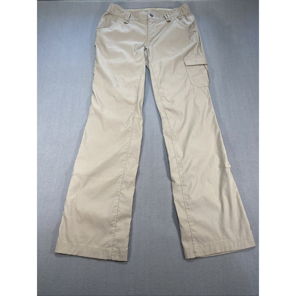 Duluth Women's Dry On The Fly Khaki Pants 4x33 Stretch Outdoor Gorpcore Hiking